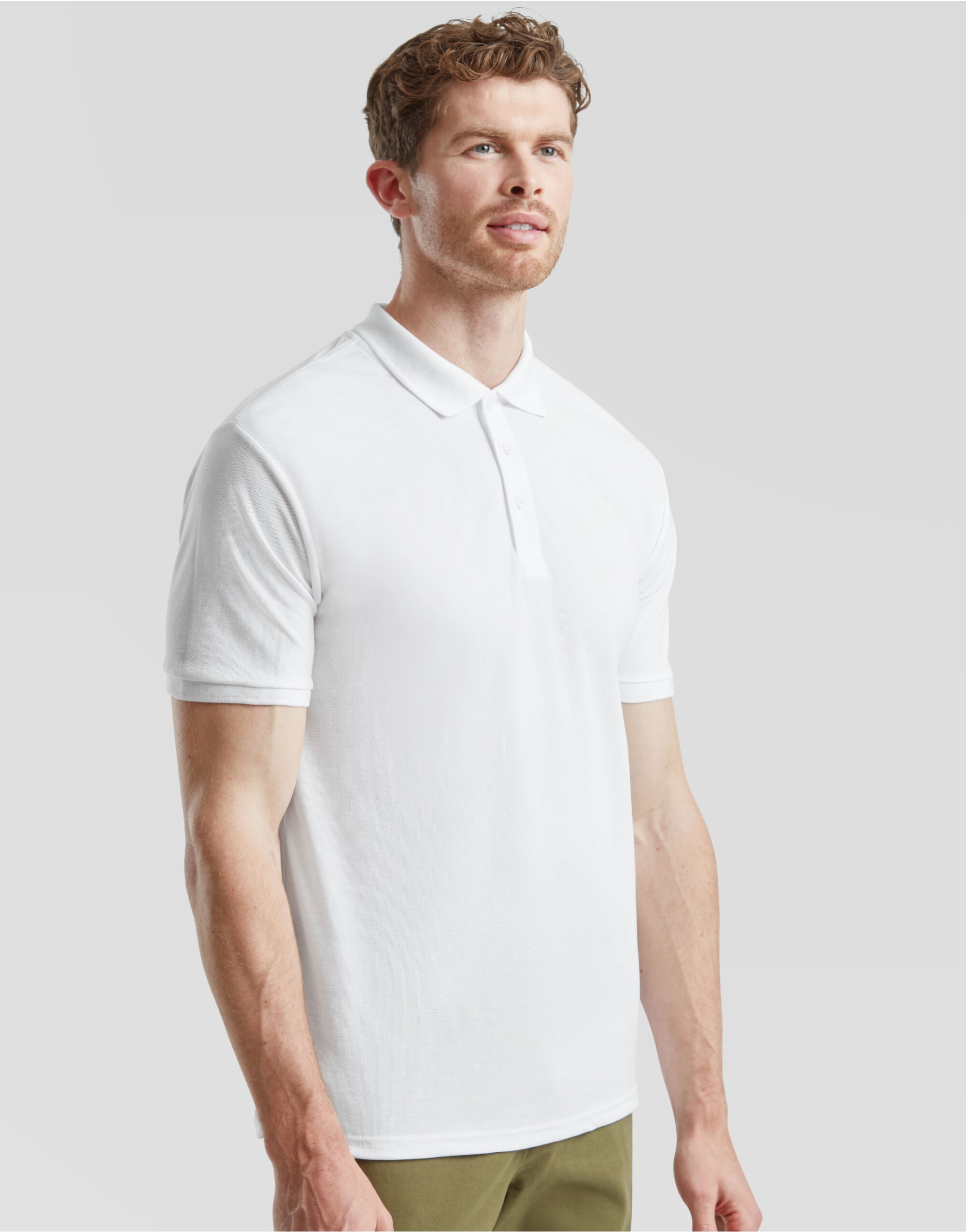 Fruit of the Loom Mens 6535 Heavy Polo 63204 - - Customisable Polos