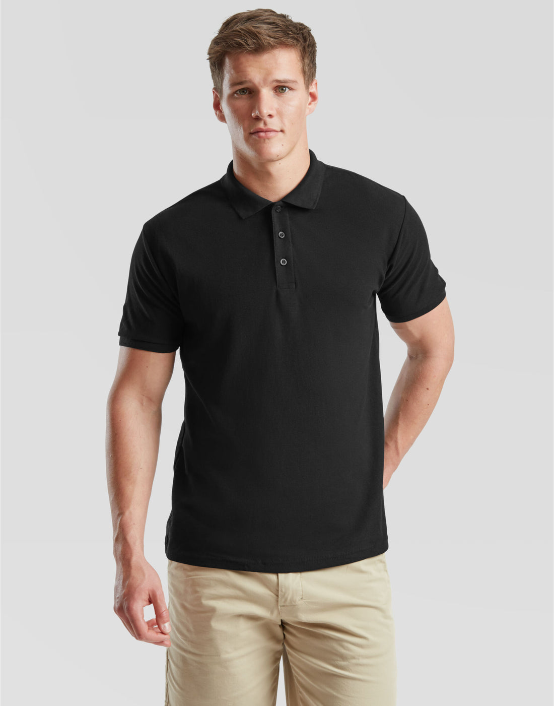 Fruit of the Loom Mens 6535 Heavy Polo 63204 - - Customisable Polos