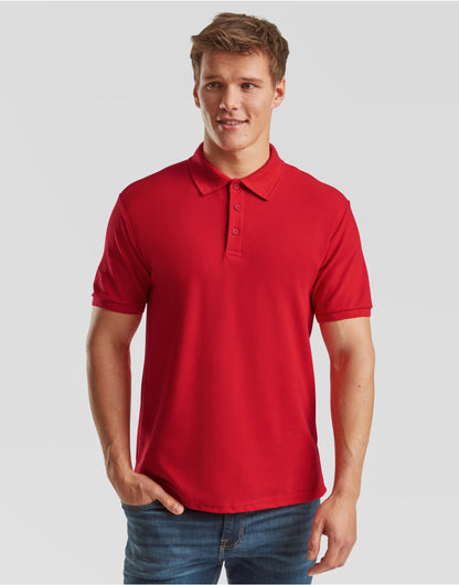 Fruit of the Loom Mens 6535 Heavy Polo 63204 - - Customisable Polos