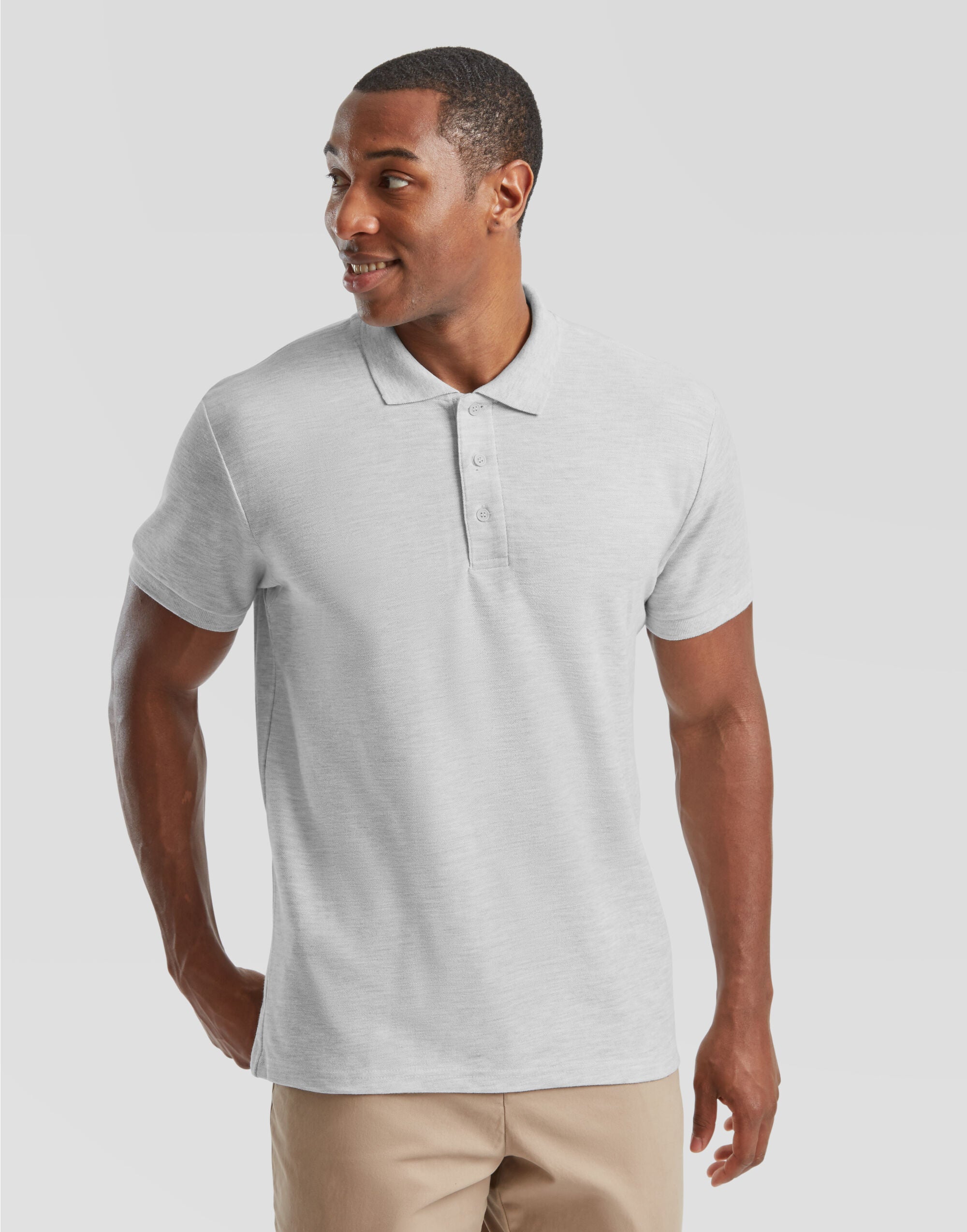Fruit of the Loom Mens 6535 Heavy Polo 63204 - - Customisable Polos