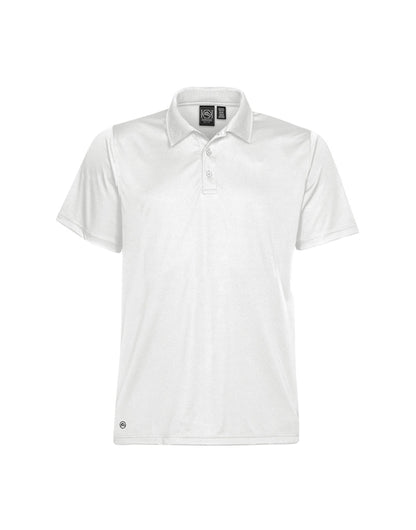 Stormtech Mens H2X DRY Polo PG-1 - White - Customisable Polos