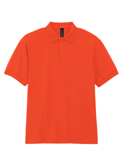 Gildan Adult Jersey Polo DryBlend - Orange - Customisable Polos