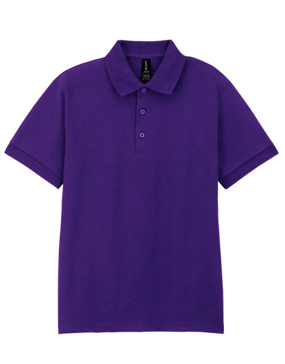 Gildan Adult Jersey Polo DryBlend - Purple - Customisable Polos