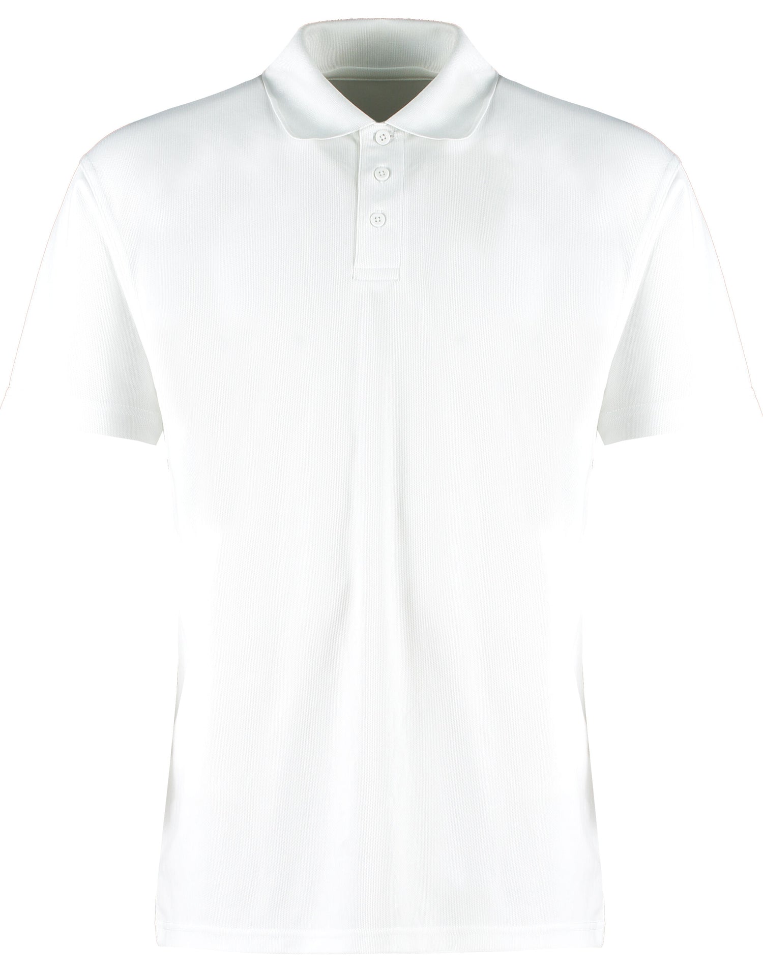 Kustom Kit Mens Cooltex Plus Polo KK455 - White - Customisable Polos