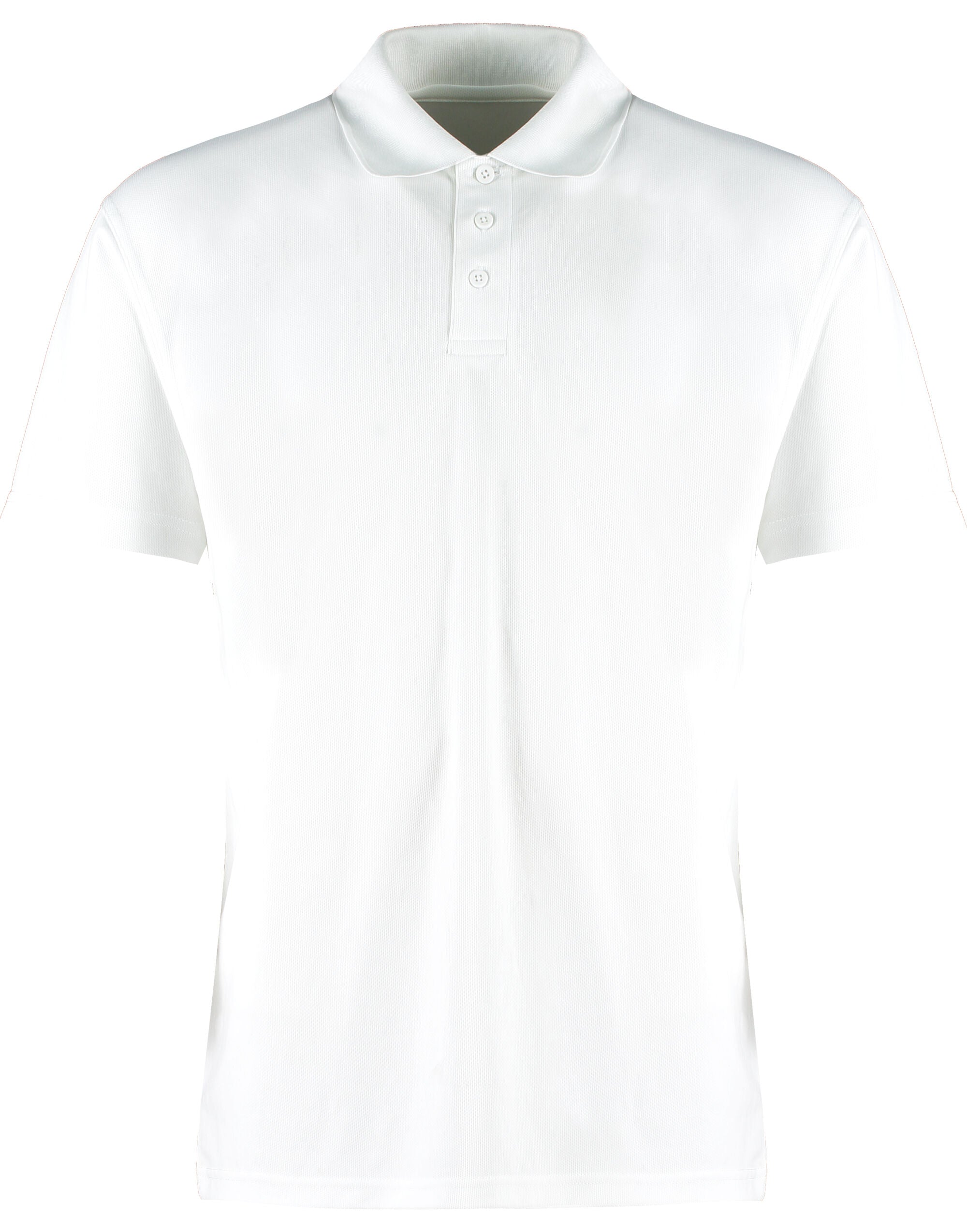 Kustom Kit Mens Cooltex Plus Polo KK455 - White - Customisable Polos