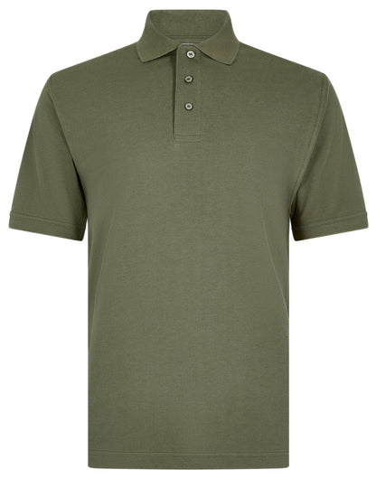 Kustom Kit Cotton Klassic Superwash Polo KK460 - Camo Green - Customisable Polos