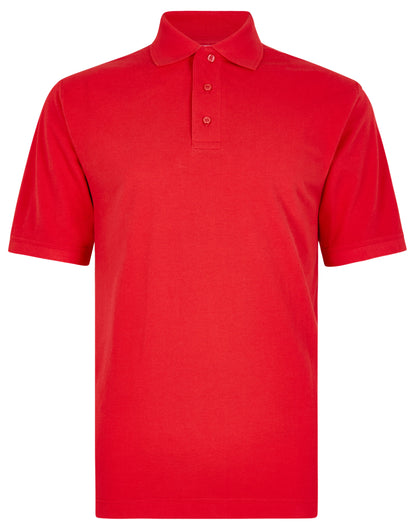 Kustom Kit Cotton Klassic Superwash Polo KK460 - Tomato Red - Customisable Polos