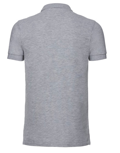 Russell Collection Russell Mens Fitted Stretch Polo 566M - - Customisable Polos