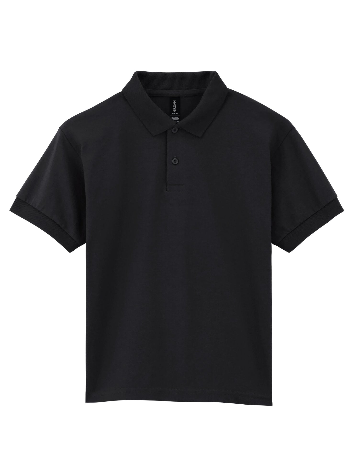 Gildan Dryblend Youth Jersey Polo 8800B - Black - Customisable Polos
