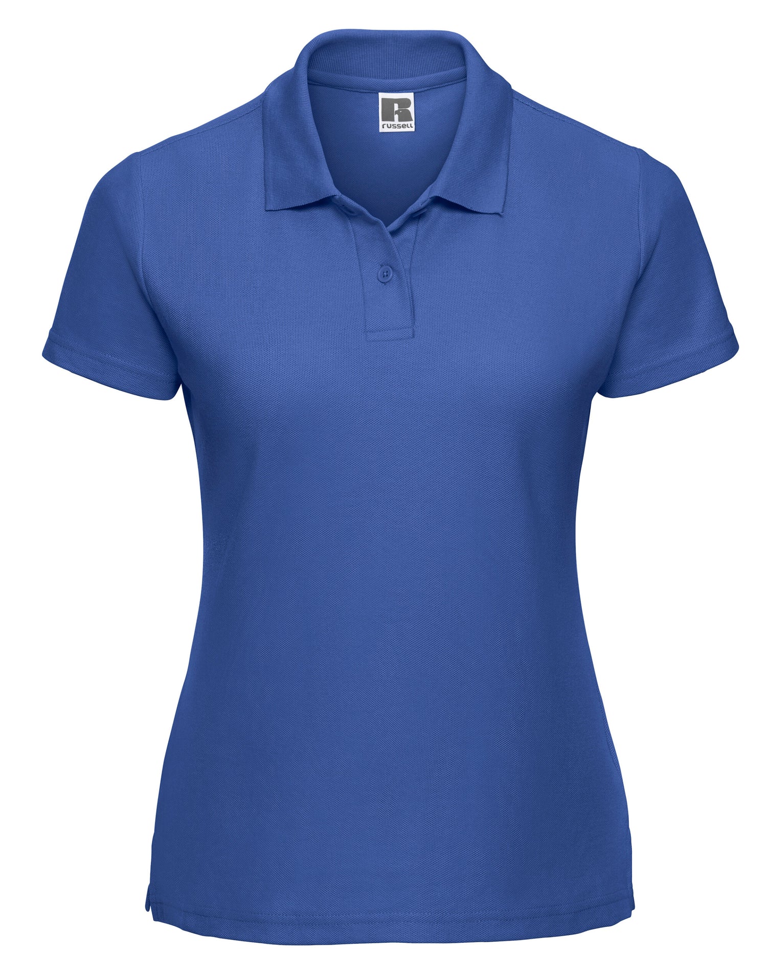 Russell Collection Russell Ladies Classic Polycotton Polo 539F - Bright Royal - Customisable Polos