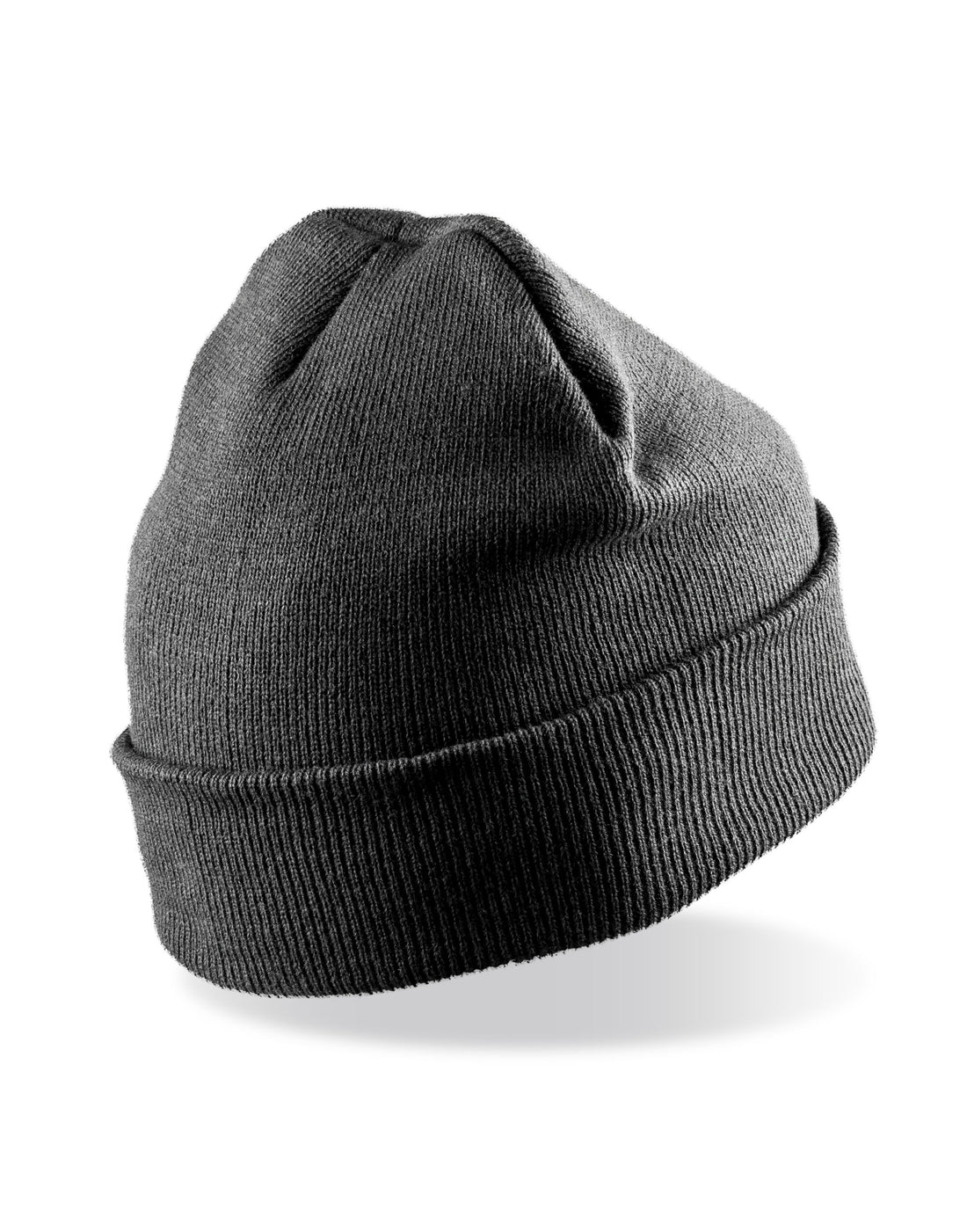 Result Recycled Woolly Ski Hat rc929x - Charcoal Grey O S - Customisable Hats