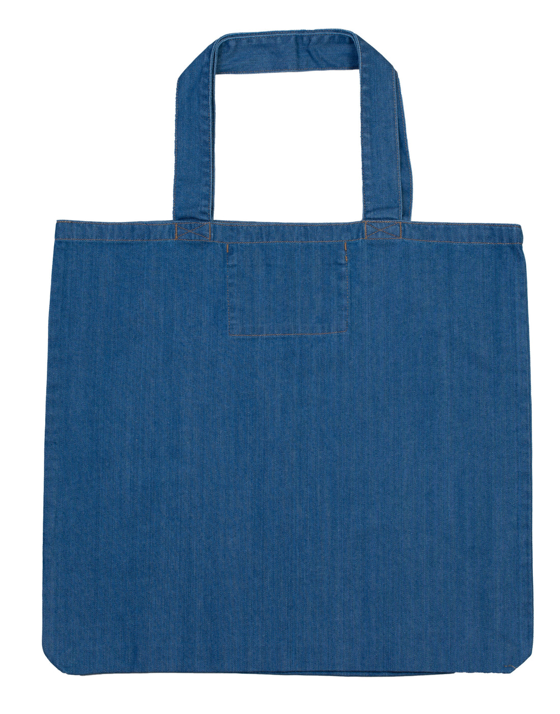 Mantis Denim Shopper m196 - Denim Blue O S - Customisable Bags