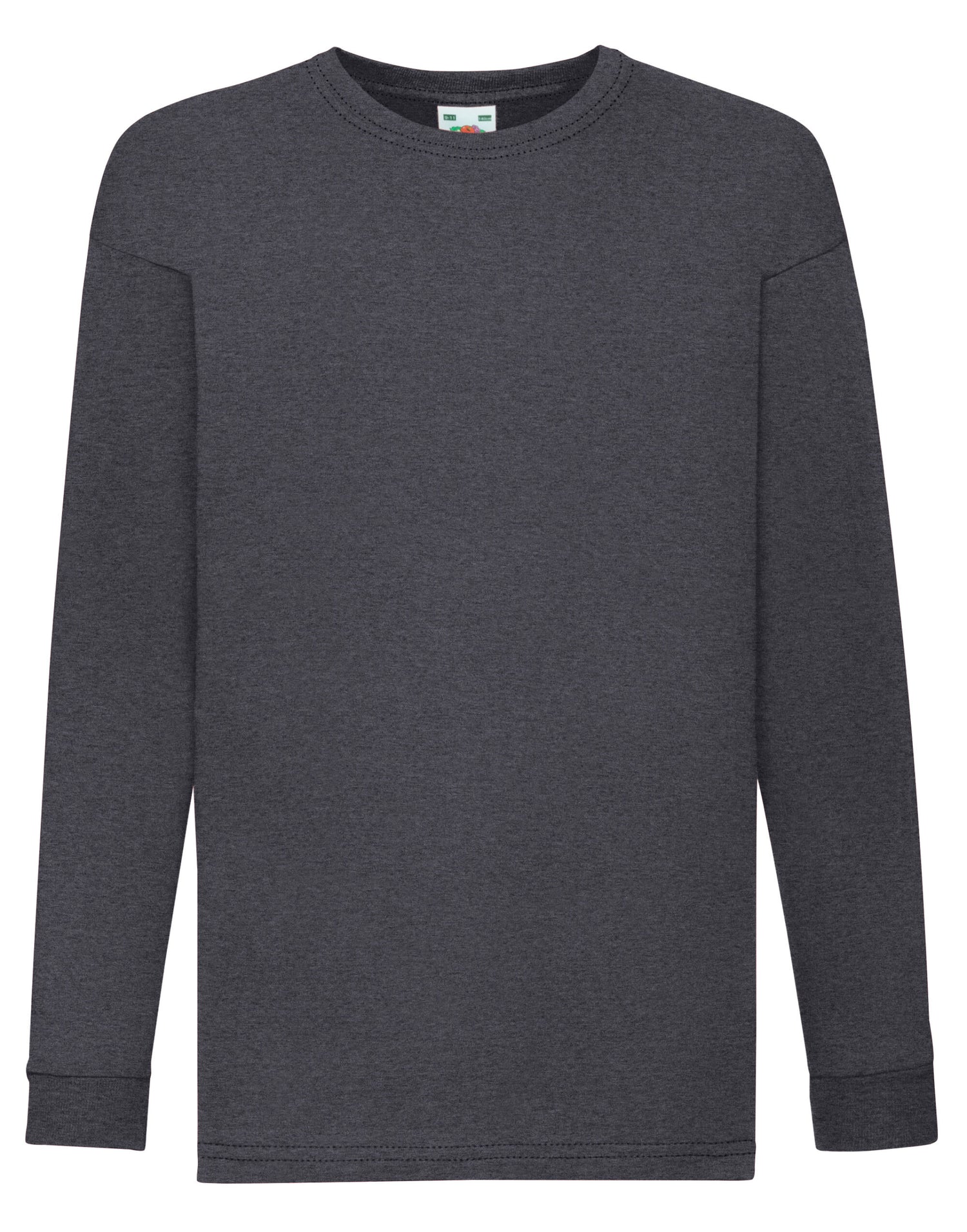 Fruit of the Loom Kids Valueweight Long Sleeve T 61007 - - Customisable T-Shirts