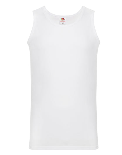 Fruit of the Loom Mens Valueweight Athletic Vest 61098 - - Customisable T-Shirts