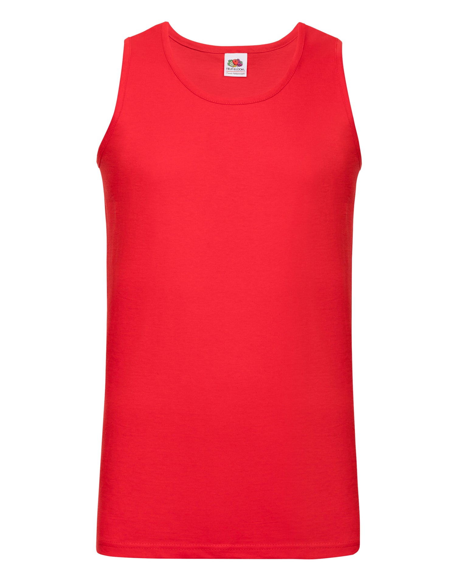 Fruit of the Loom Mens Valueweight Athletic Vest 61098 - - Customisable T-Shirts