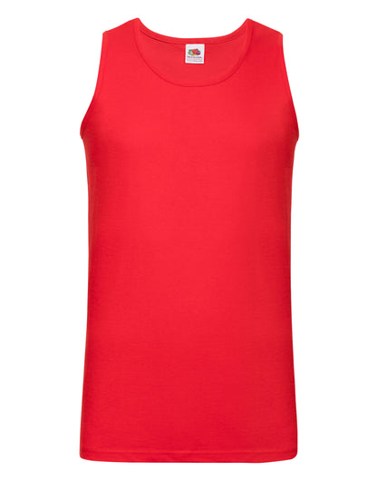 Fruit of the Loom Mens Valueweight Athletic Vest 61098 - - Customisable T-Shirts