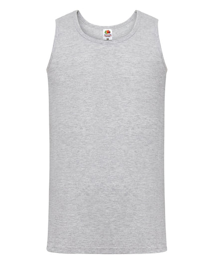 Fruit of the Loom Mens Valueweight Athletic Vest 61098 - - Customisable T-Shirts