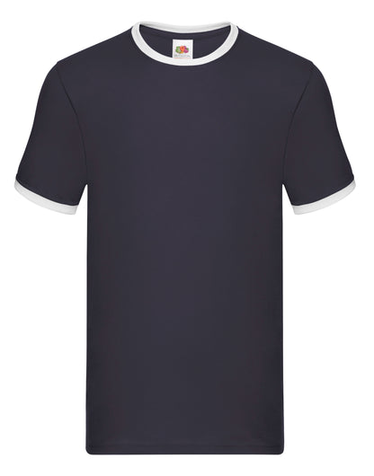 FOTL Mens Valueweight Ringer T 61168 - - Customisable T-Shirt