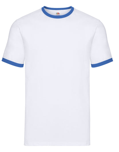 FOTL Mens Valueweight Ringer T 61168 - - Customisable T-Shirt