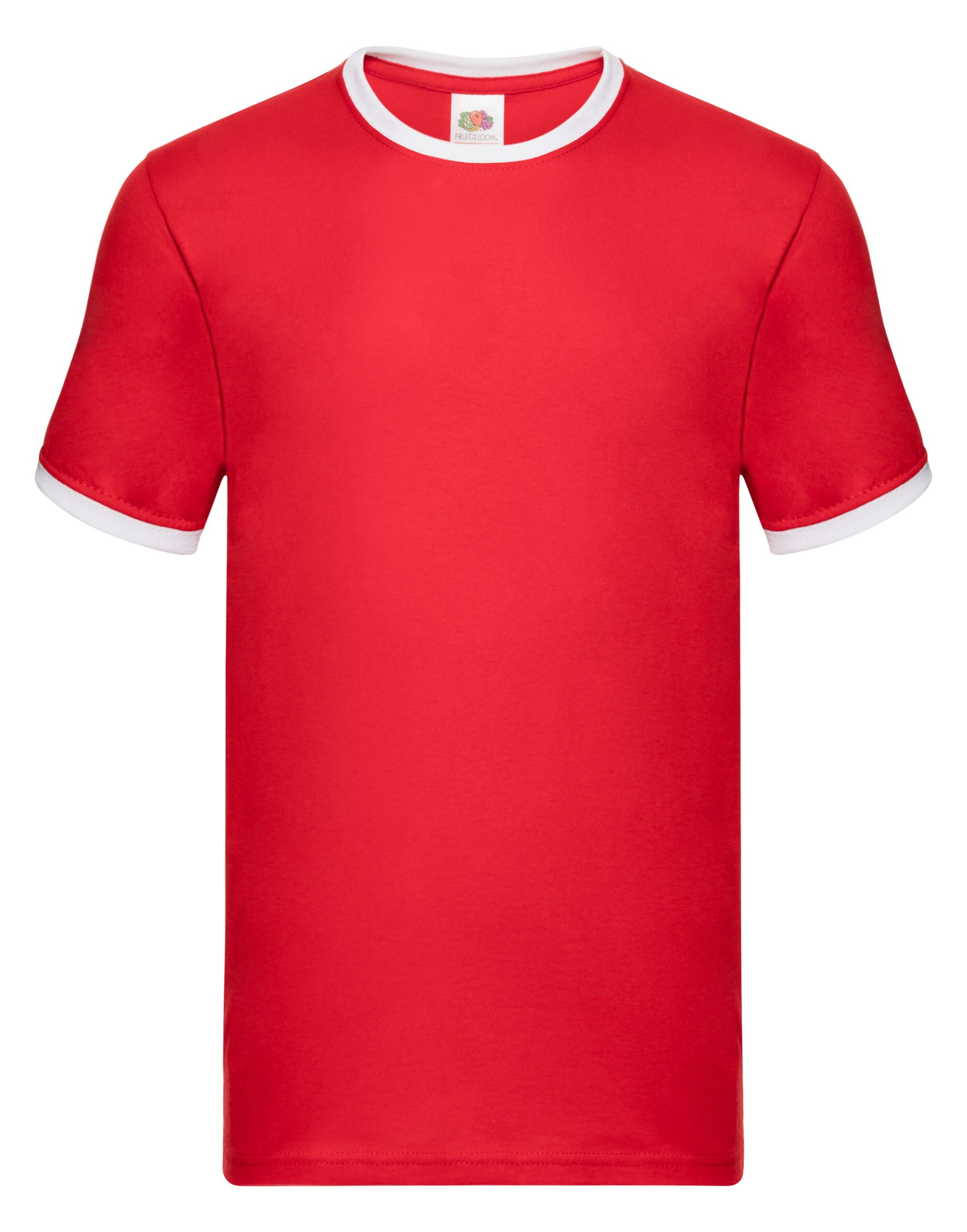 FOTL Mens Valueweight Ringer T 61168 - - Customisable T-Shirt