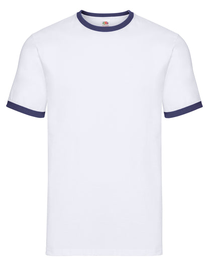 FOTL Mens Valueweight Ringer T 61168 - - Customisable T-Shirt