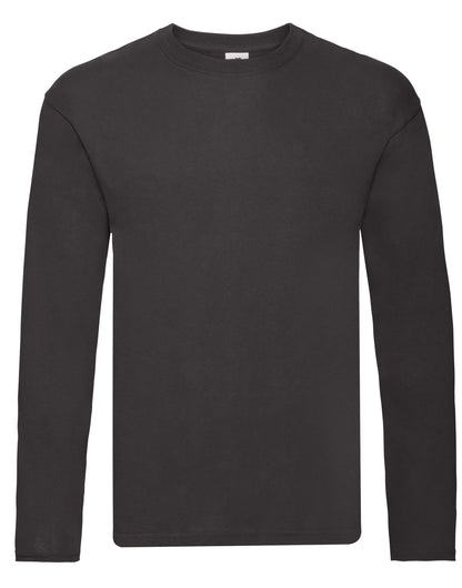Fruit of the Loom Mens Original Long Sleeve T 61428 - - Customisable T-Shirts