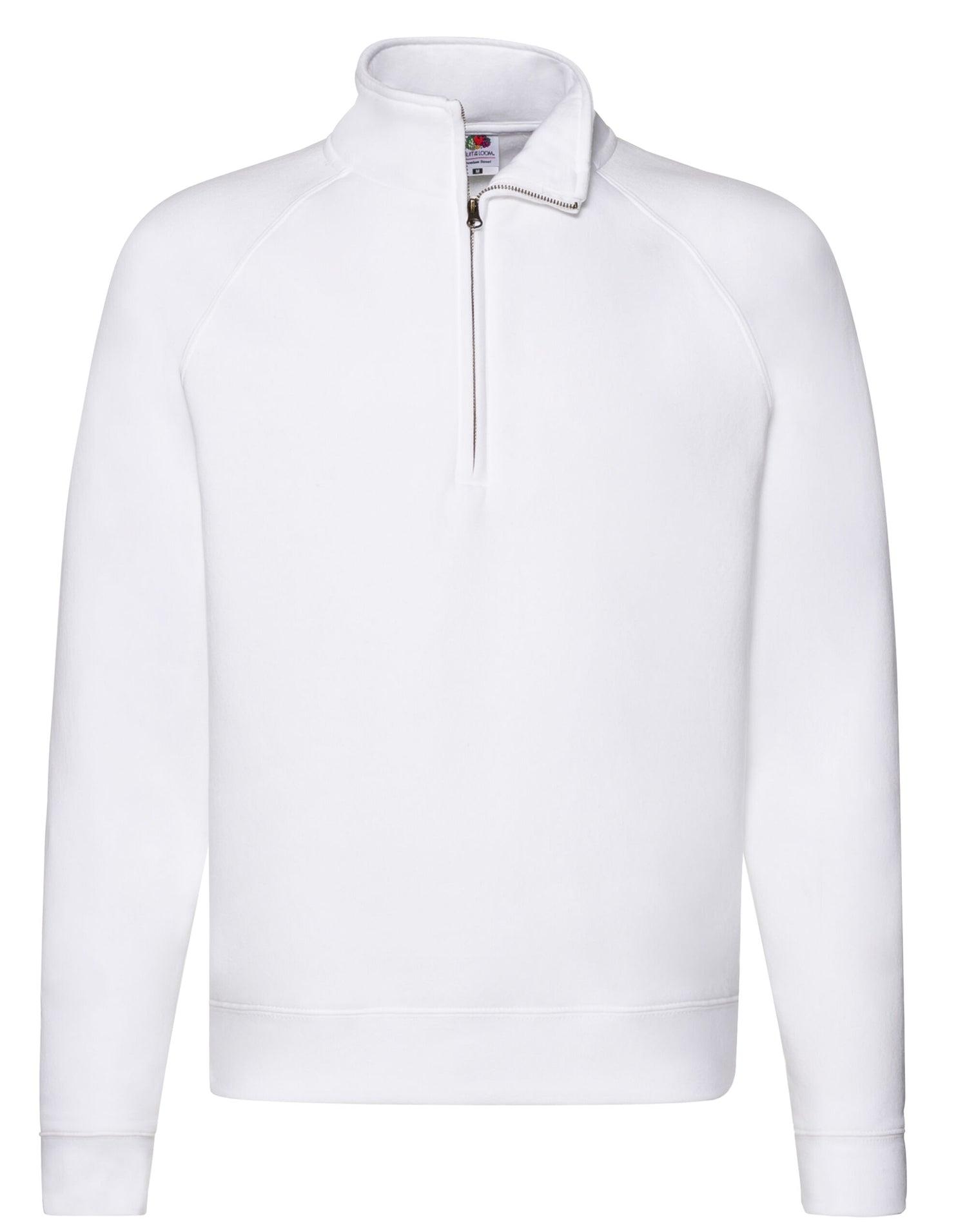 Fruit of the Loom Mens Premium Zip Neck Sweat 62032 - - Customisable Sweatshirts