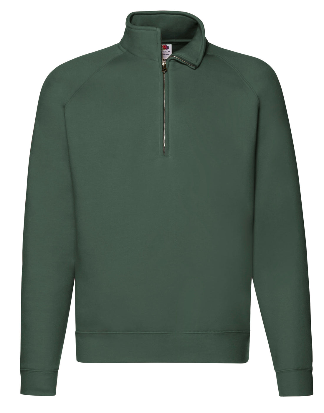 Fruit of the Loom Mens Premium Zip Neck Sweat 62032 - - Customisable Sweatshirts