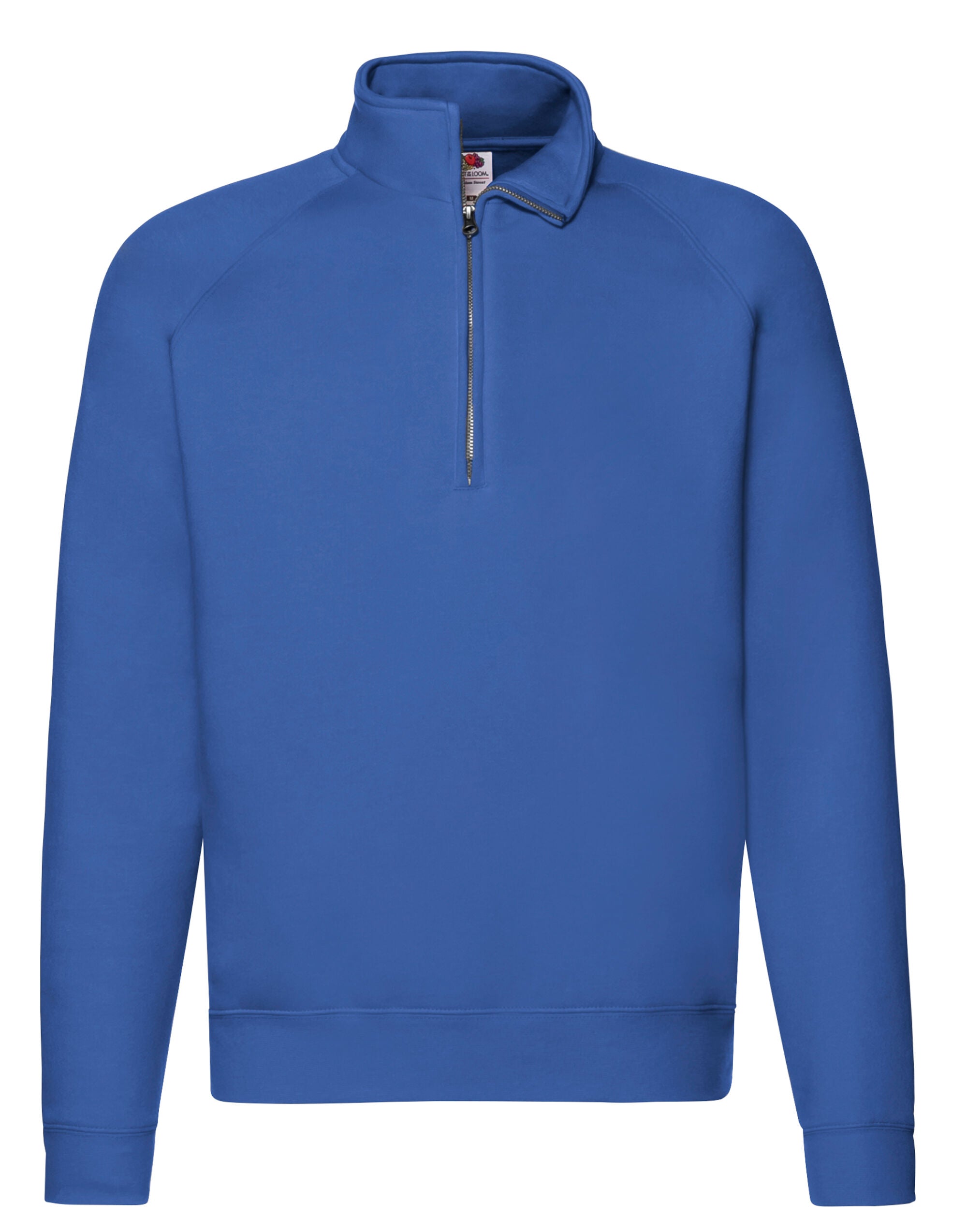 Fruit of the Loom Mens Premium Zip Neck Sweat 62032 - - Customisable Sweatshirts