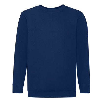 Fruit of the Loom Kids Classic Set In Sweat 62041 - - Customisable Sweatshirts