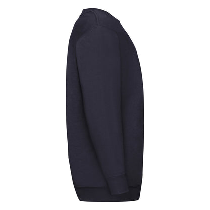 Fruit of the Loom Kids Classic Set In Sweat 62041 - Deep Navy - Customisable Sweatshirts