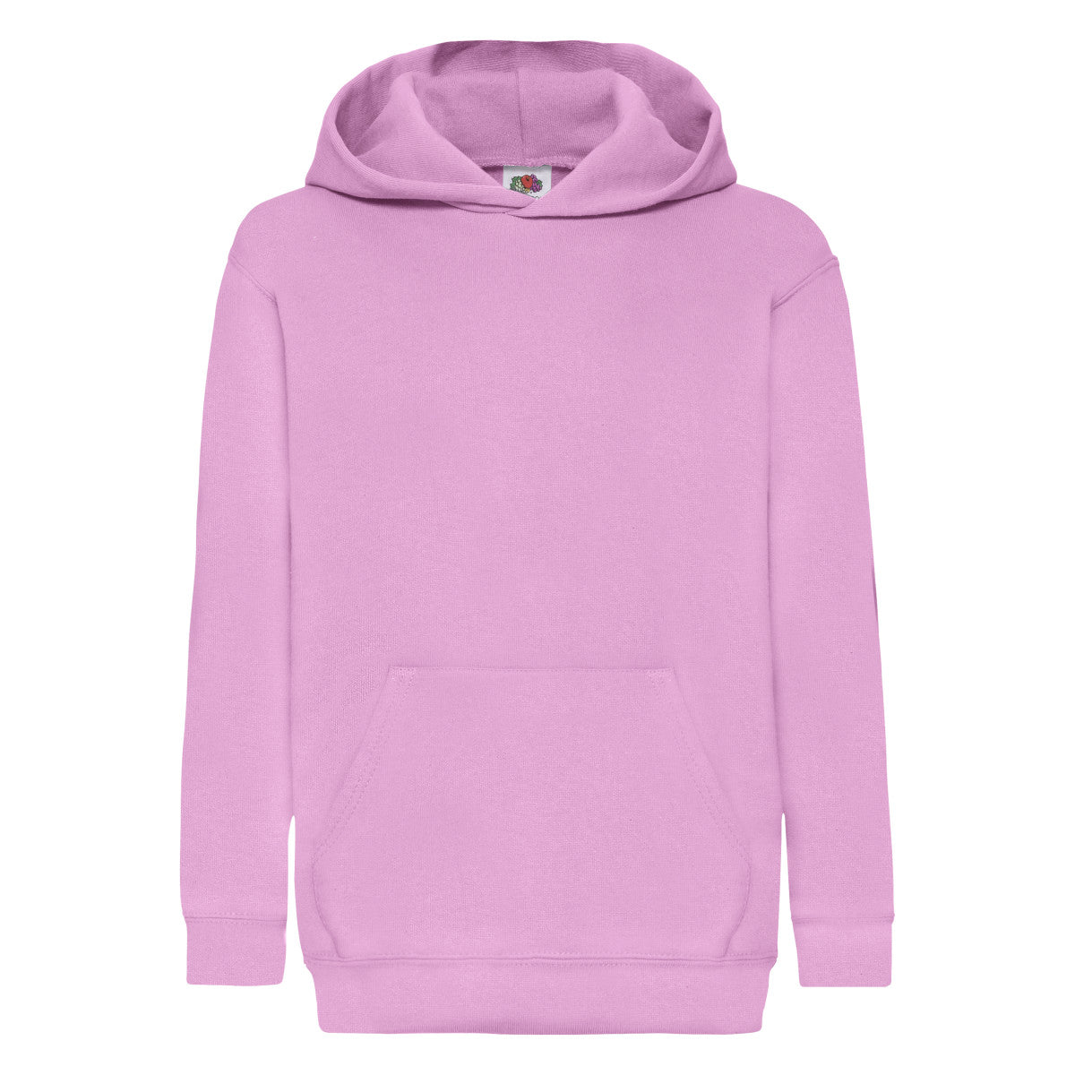 Fruit of the Loom Kids Classic Hooded Sweat 62043 - Light Pink - Customisable Sweatshirts