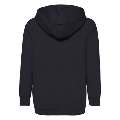 Fruit of the Loom Kids Classic Hooded Sweat 62043 - Deep Navy - Customisable Sweatshirts