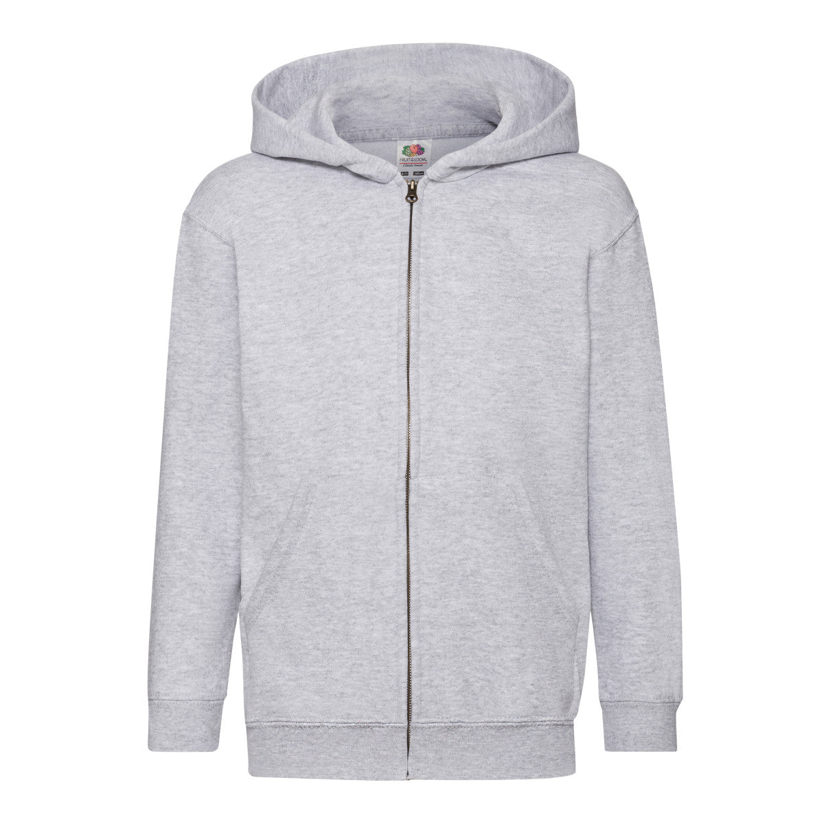 Fruit of the Loom Kids Classic Hooded Sweat Jacket 62045 - - Customisable Jackets