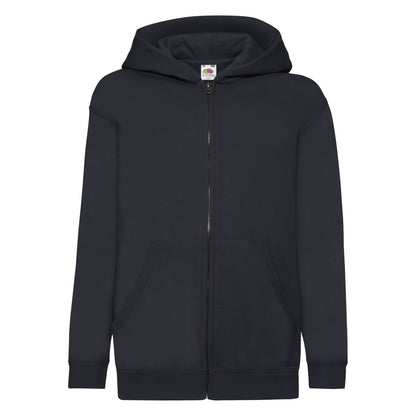 Fruit of the Loom Kids Classic Hooded Sweat Jacket 62045 - - Customisable Jackets