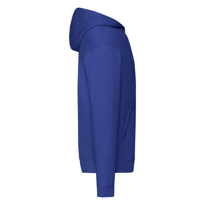 Fruit of the Loom Mens Classic Hooded Sweat Jacket 62062 - Royal - Customisable Jackets