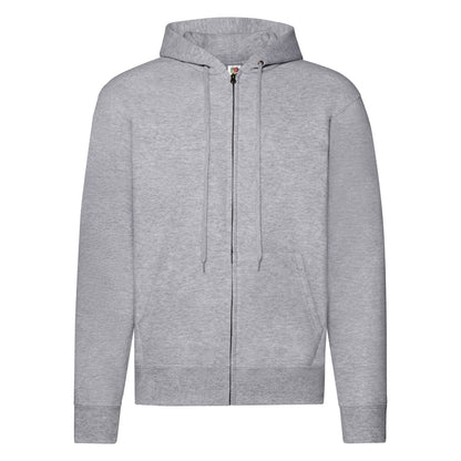 Fruit of the Loom Mens Classic Hooded Sweat Jacket 62062 - - Customisable Jackets
