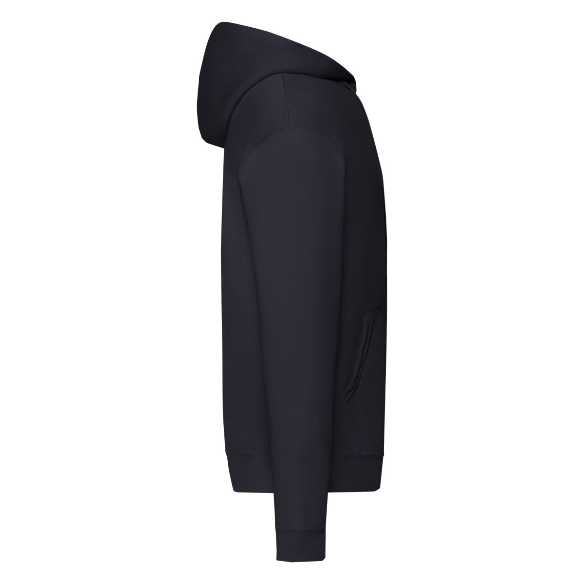 Fruit of the Loom Mens Classic Hooded Sweat Jacket 62062 - Deep Navy - Customisable Jackets