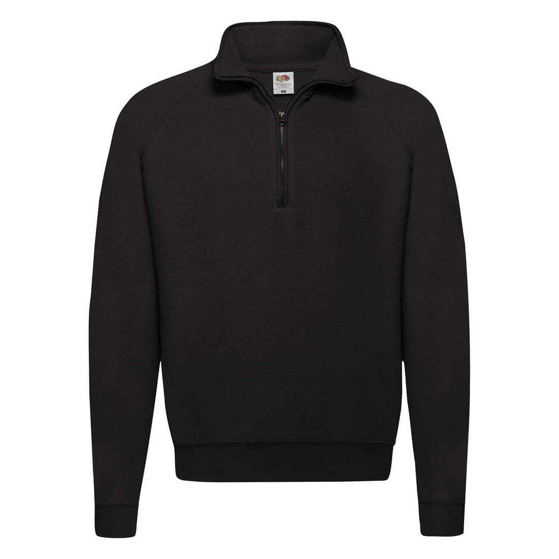 Fruit of the Loom Mens Classic Zip Neck Sweat 62114 - - Customisable Sweatshirts