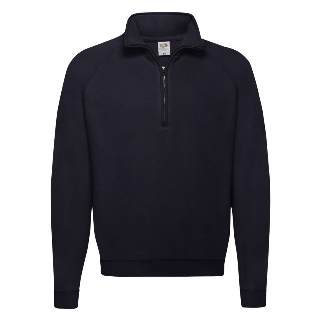 Fruit of the Loom Mens Classic Zip Neck Sweat 62114 - - Customisable Sweatshirts