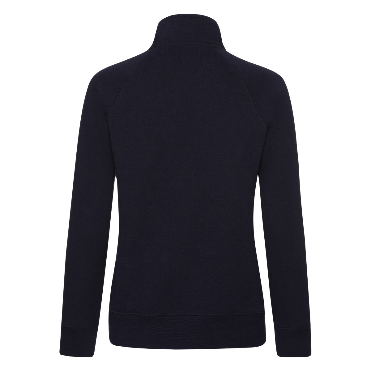 Fruit of the Loom Ladies Premium Sweat Jacket 62116 - Deep Navy - Customisable Jackets