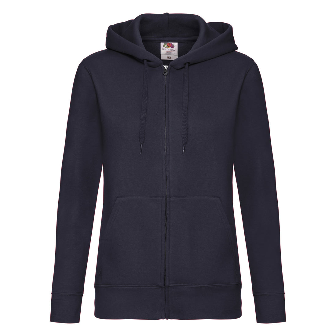 Fruit of the Loom Ladies Premium Hooded Sweat Jacket 62118 - - Customisable Sweatshirts