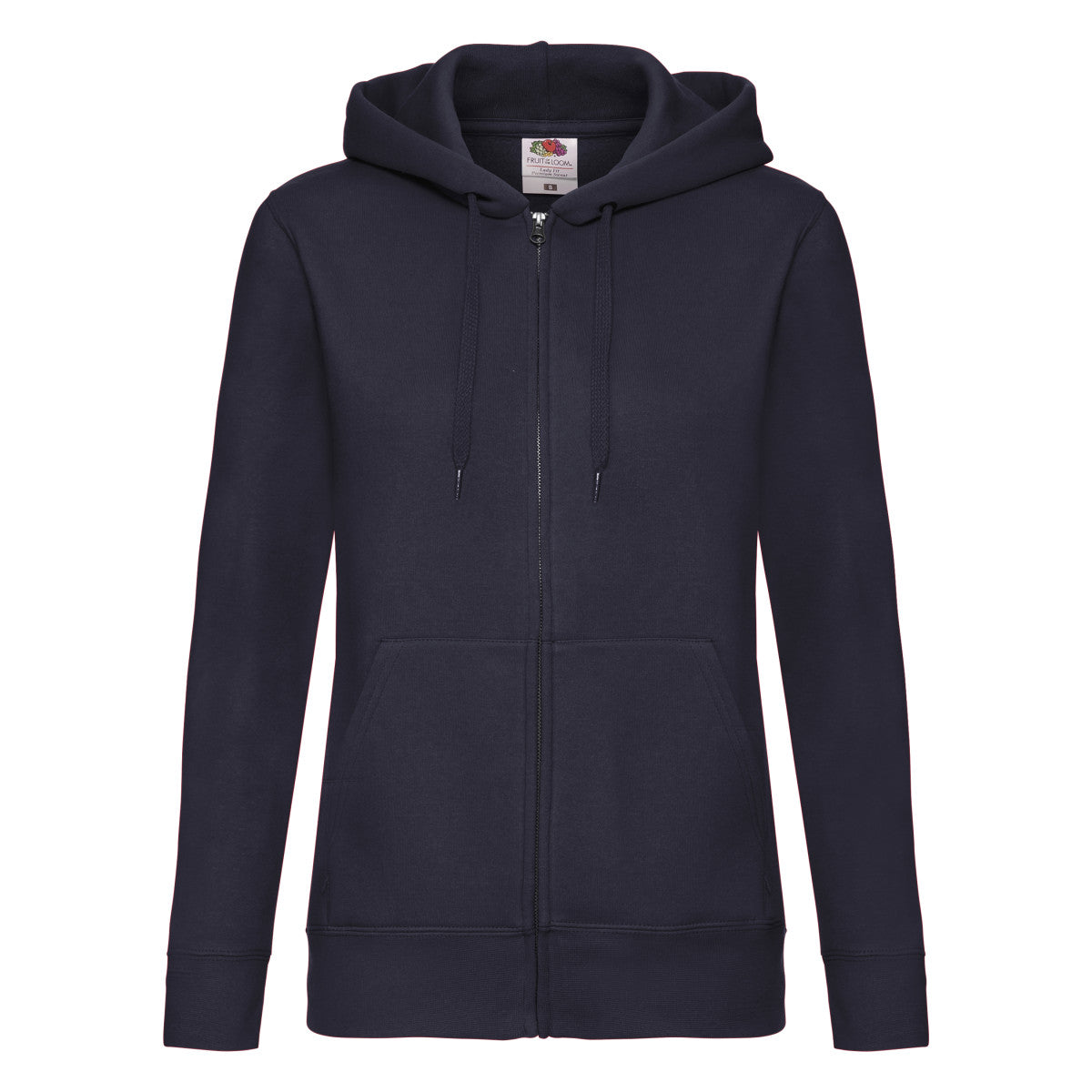 Fruit of the Loom Ladies Premium Hooded Sweat Jacket 62118 - - Customisable Sweatshirts