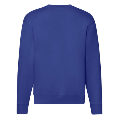 Fruit of the Loom Mens Premium Set In Sweat 62154 - Royal - Customisable Sweatshirts