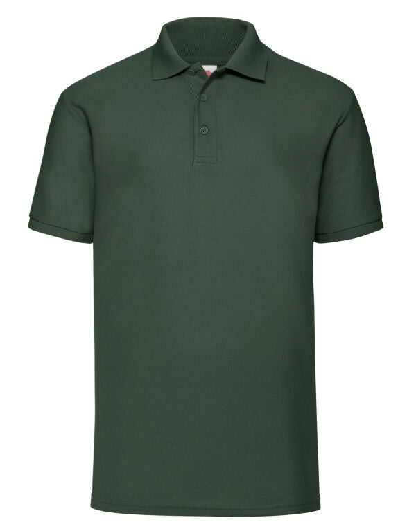 Men’s 65/35 Polycotton Polo Shirt – 63402 - Bottle Green - Customisable POLO SHIRTS