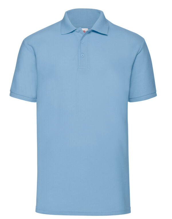 Men’s 65/35 Polycotton Polo Shirt – 63402 - Sky Blue - Customisable POLO SHIRTS