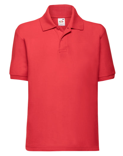 Fruit Of The Loom FOTL Kids 65/35 Polo 63417 - - Customisable Polos