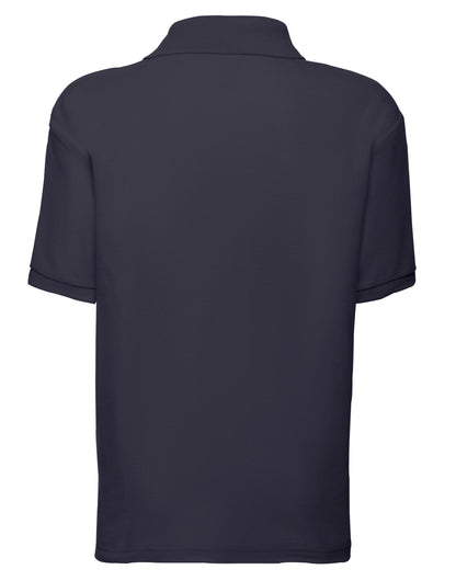 Fruit Of The Loom FOTL Kids 65/35 Polo 63417 - Deep Navy - Customisable Polos