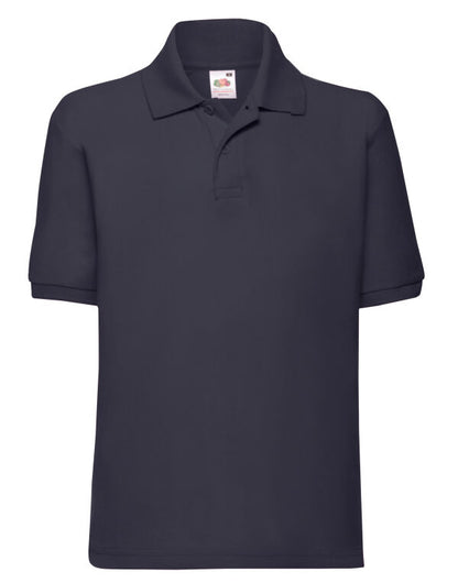 Kids 65/35 Polycotton Polo Shirt – 63417 - Deep Navy - Customisable Polos