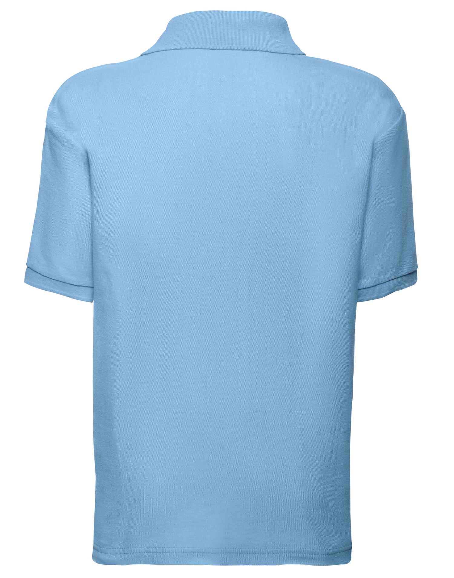 Fruit Of The Loom FOTL Kids 65/35 Polo 63417 - Sky Blue - Customisable Polos